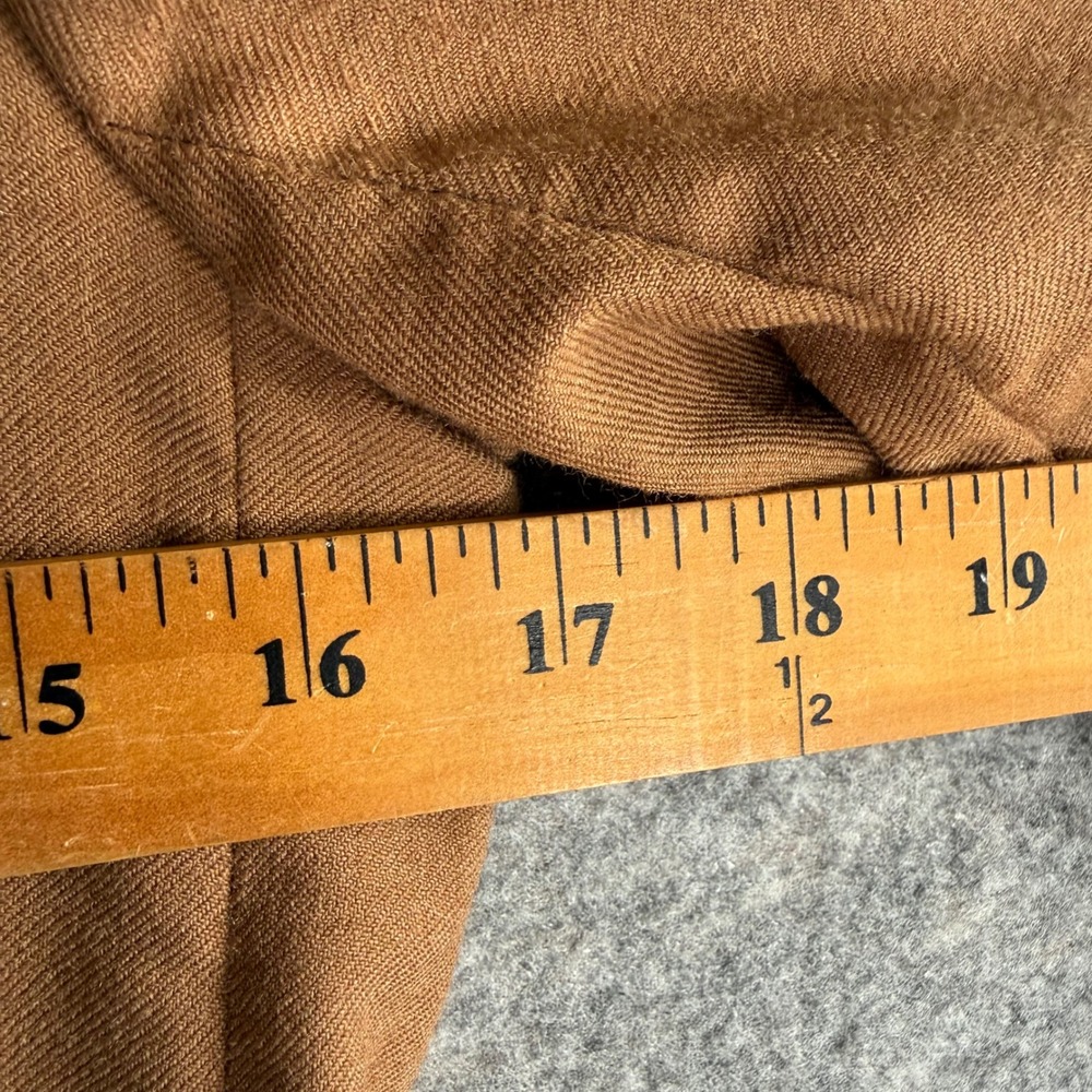 J.Crew Regent Blazer Womens 0 Camel Brown Wool Blend Single Button Tailored Jkt - Picture 5 of 8